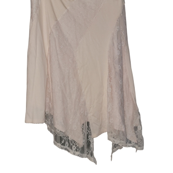 Free People Pink Asymmetrical Midi Skirt for Casual Wear - Picture 3 of 9